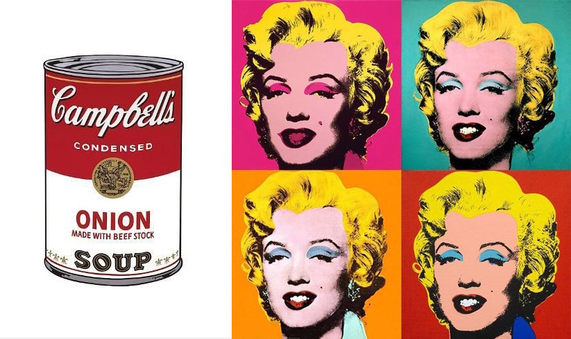 Andy Warhol Campbel Monroe