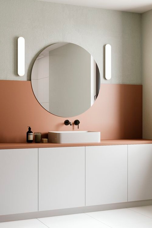 contemporary-style-bathroom-furniture-terracotta-color