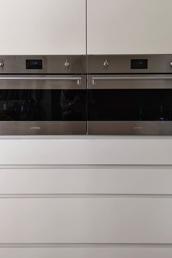 column ovens smeg contemporary kitchen drawers hollow handles